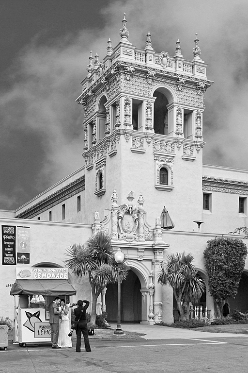 San Diego Balboa Park1 (BW) 8773   P O'Malley